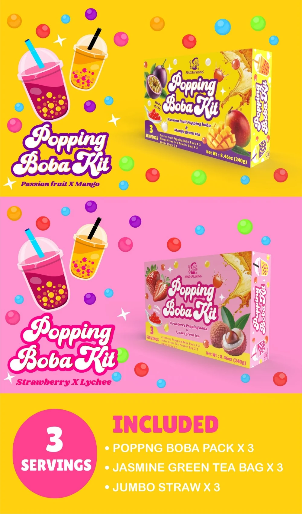Unveils the Ultimate Popping Boba DIY Kit — A Burst of Fun You Can Make at Home!