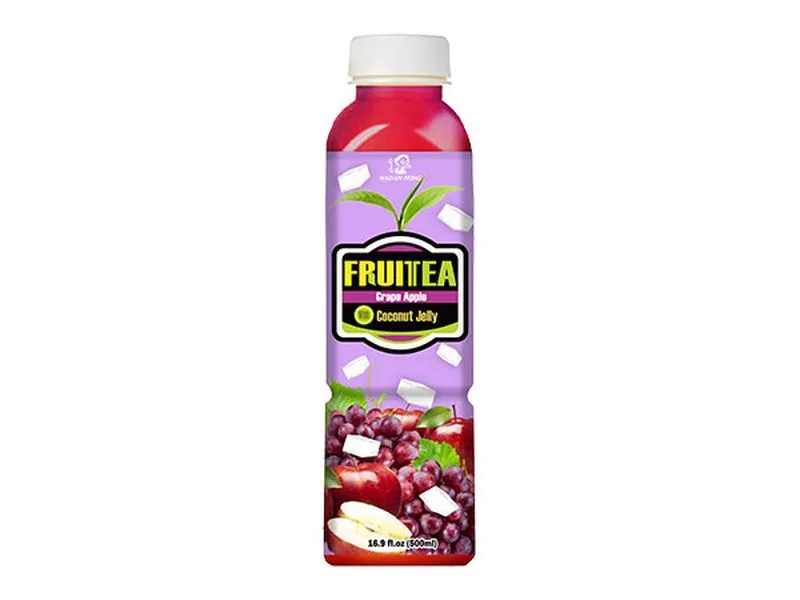 Grape Apple Coconut Jelly Fruit Tea Drink (PET bottle)
