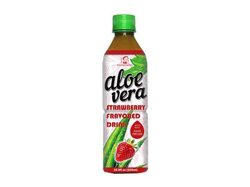 Strawberry Aloe Vera Juice Drink (PET bottle)