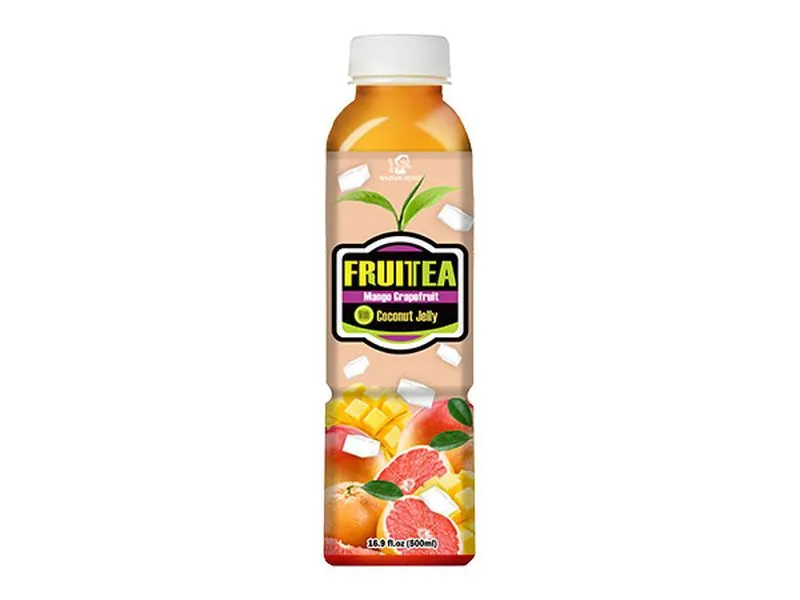 Mango Grapefruit Coconut Jelly Fruit Tea Drink (PET bottle)