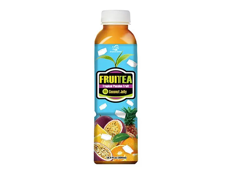 Tropical Passion Fruit Coconut Jelly Fruit Tea Drink (PET bottle)