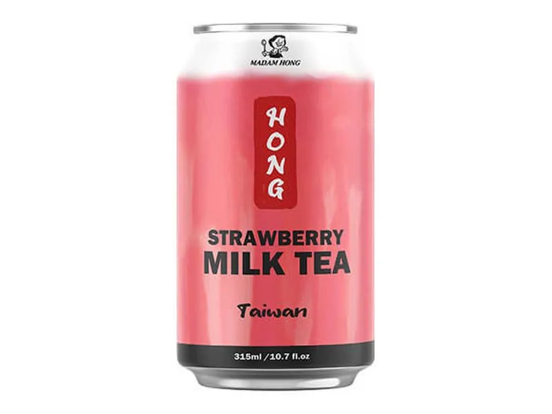 Strawberry Milk Tea Drink